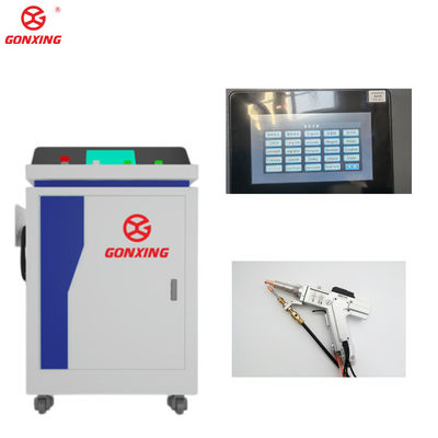 홈 2000w 3000w Au3tech 제어 시스템에 의해 금속 표면의 경직 표면 청소를 위한 펄스 섬유 레이저 청소 기계