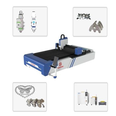 고 정밀 위치 정밀 0.03mm 3000W 4000W 6000W CNC 강철 판 섬유 레이저 절단