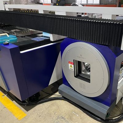 6KW Cnc 레이저 금속 튜브 및 판 절단 1530 4020 잎 Dwg 형식 및 높은 정밀도를 위해 섬유 레이저 절단 기계