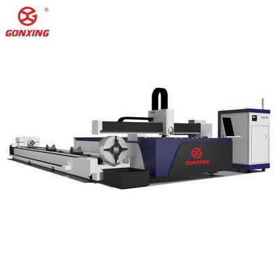 레이저 금속 절단 Cnc 기계 5000 KG 무게 3 3015 2000W 3000W 4000W 6000W 12000W 잎 및 튜브 절단 모델