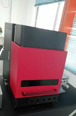 MAX 레이저 소스 3D 폐쇄형 CNC 표시 gravure 절단 기계 금 은 금속 110 * 110mm 표시 영역