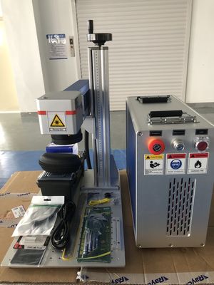 고 정밀 고화 레이저 표시 기계 3W 5W 10W 공기 냉각 물 냉각 디자인 및 그래픽 형식 지원 Dwg