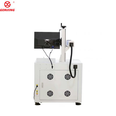 금 은 보석 레이저 조각 기계 GXLASER 20W / 30W / 50W 데스크톱 섬유 레이저 표시 표시 영역 200mm * 200mm