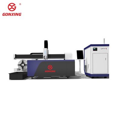 물 냉각 스테인리스 스틸 탄소 스틸 엽 및 튜브 모델 3015 CNC 섬유 레이저 절단 기계 절단 두께 20mm GX-HT