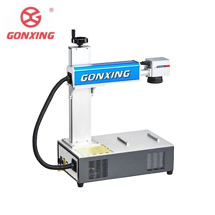 JPT GONXING LASER 20w 30w 60w 100w MOPA 레이저 표시 기계 색상 표시 공기 냉각 Dwg 지원 작고 휴대용