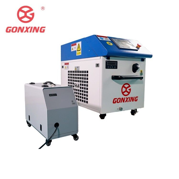 1000W GONXING 손잡이 섬유 레이저 용접 기계 톱니 청소 기능 용접 두께 10mm