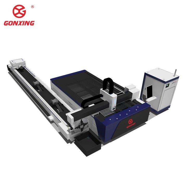 연속파 GX-HT 모델 산업용 레이저 장비 3015 CNC 파이버 레이저 절단 기계 잎 및 튜브 5000 KG