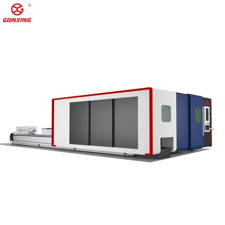 SMC-일본 N2 제어 밸브 6500 KG 무게 전체 커버 섬유 레이저 절단 기계 GXLaser 3015
